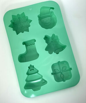 Soap Mould – Christmas Fun C (6 Cavity)