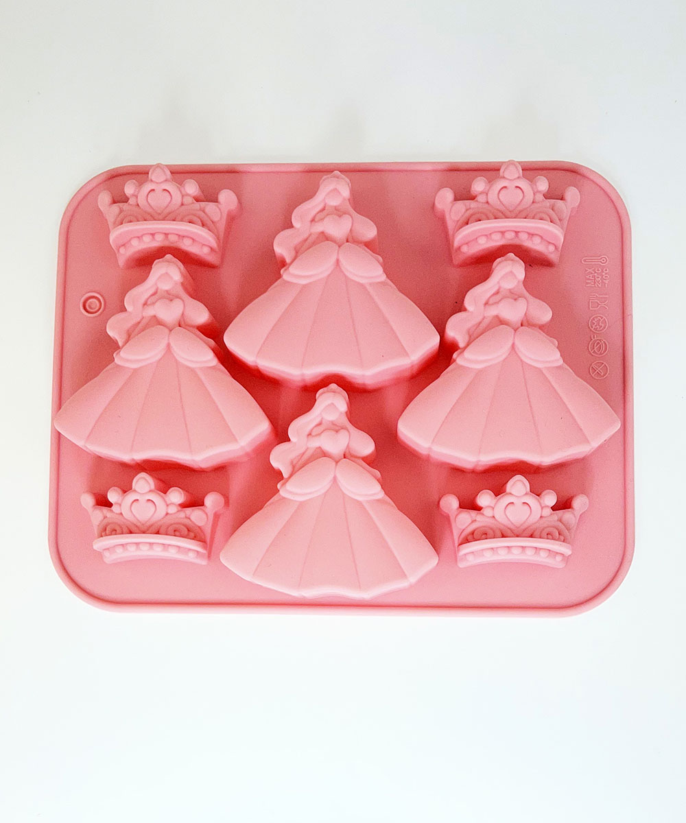 Soap Mould – Princess (6 Cavity)